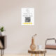 Poster QR minimalista nos deixe um logotipo de revisão (Living Room 3)