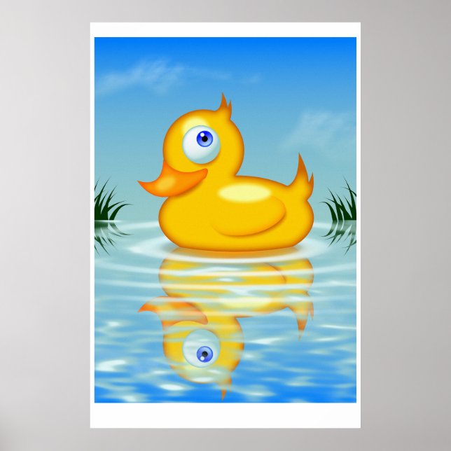 Poster Quack de borracha (Frente)