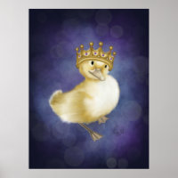 Quackery Real: Duque Amarelo com Coroa Dourada