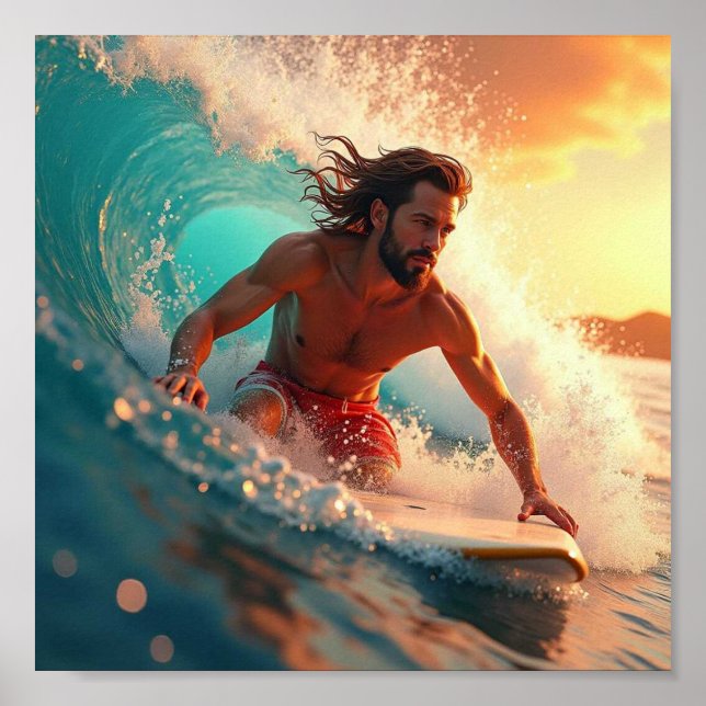 poster quadrado 8x8 (Frente)