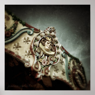 Poster quadrado Carrossel 1