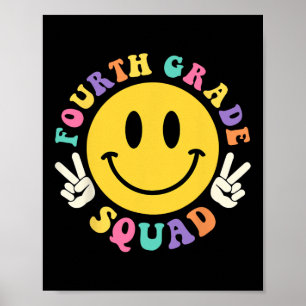 Poster Quadrado do 4º grau Byck para Ensino do 4º ano
