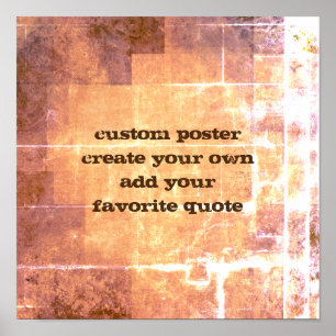 poster quadrado personalizado adicione seu estilo