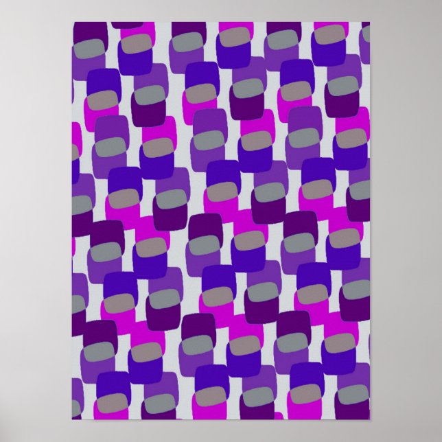 Pôster Quadrados (Frente)