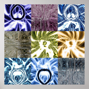 Poster Quadrados 1 da união