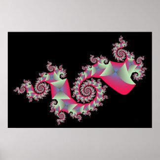 Poster Quadrados de Dragões