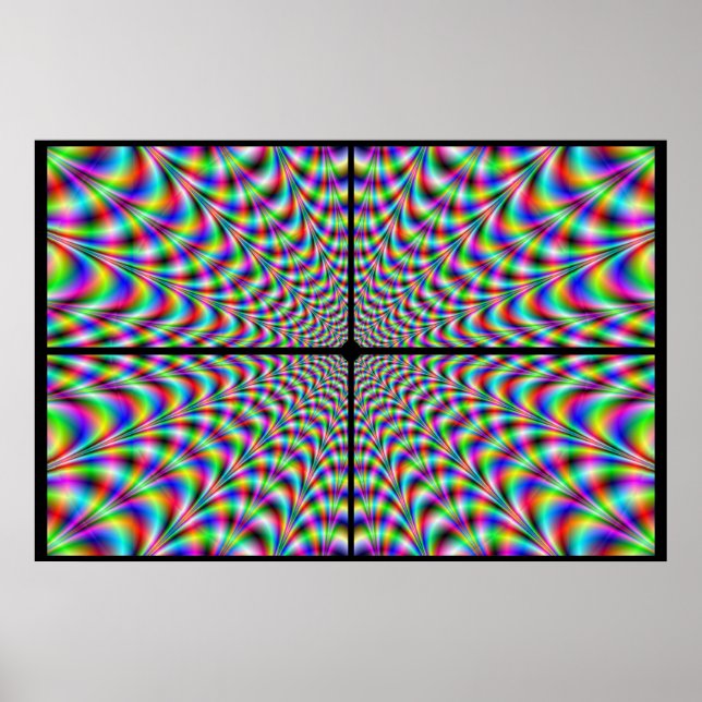 Poster quadrants of chaos (Frente)