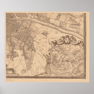 Poster Quadro 4 do painel Sepia de Rochefort Paris - LB