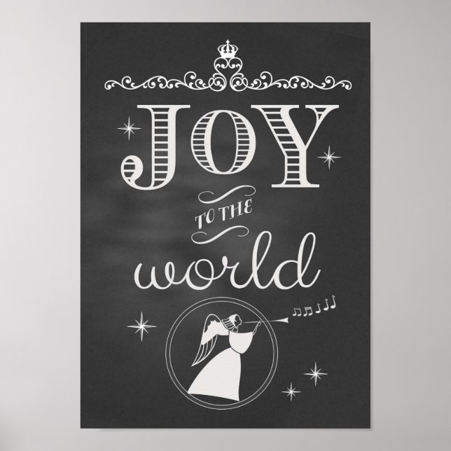 Pôster Quadro-Alcalão - Joy to the World (Frente)