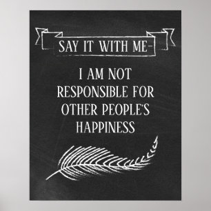 Poster Quadro, Cotação Inspiracional