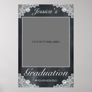 Poster Quadro de Prop. de Foto de Graduação de Lace Bra