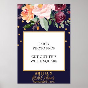 Poster Quadro de Propagação de Fotos do Chá de panela Flo