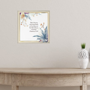 Poster Quadro de Sombra Sunset