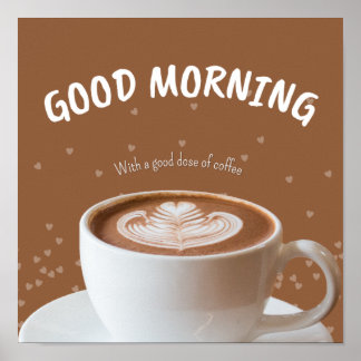 Poster Quadro decorativo café