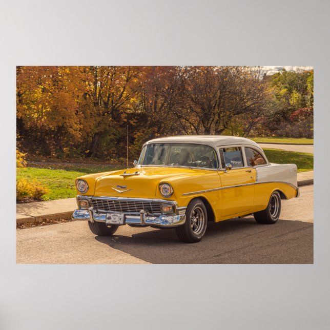 Poster Quadro decorativo, vintage/carro (Frente)