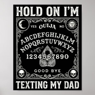 Poster Quadro desculpe não posso falar estou no telefone