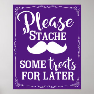 Pôster quadro doce do casamento do sinal da mesa da barra