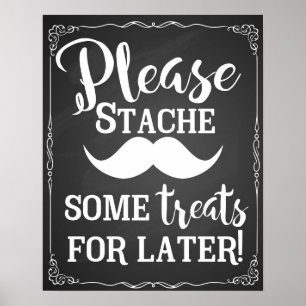 Poster quadro doce do casamento do sinal da mesa da barra