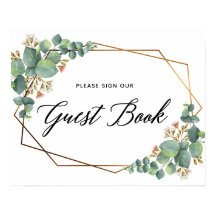 Quadro Dourado Eucalyptus - Sinal do Livro Convida