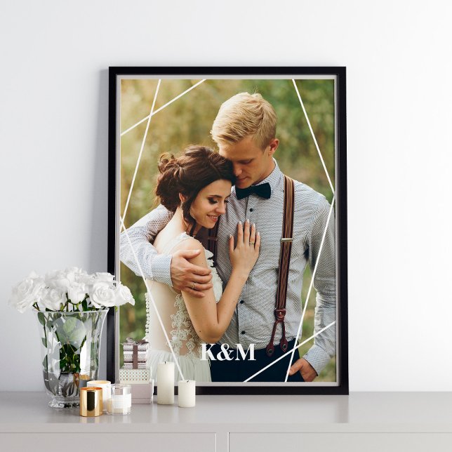 Poster Quadro Geométrico e Monograma da Trendy (Criador carregado)