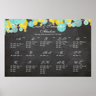Poster Quadro gráfico PixDezines+lanternas/gráfico de a