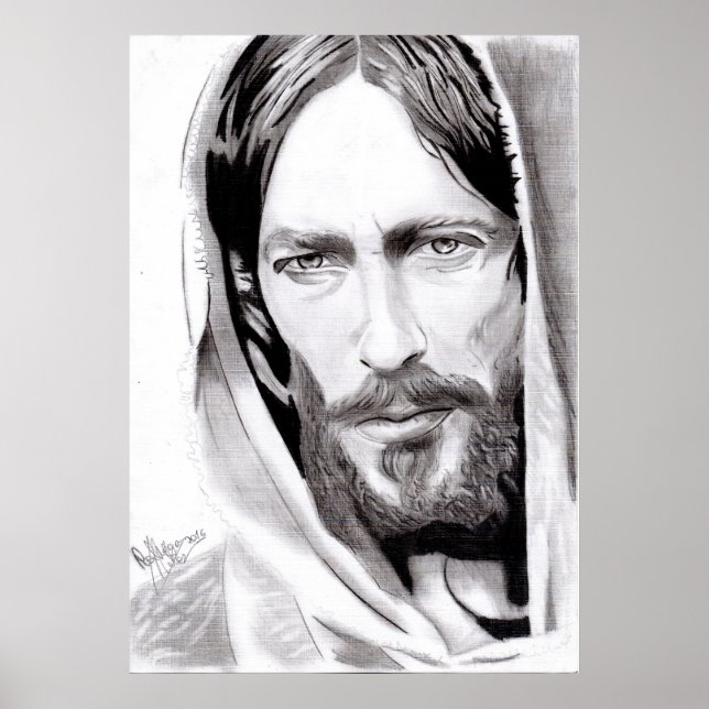 Poster Quadro Jesus Cristo (Frente)