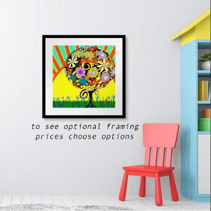 Pôster Quadro opcional escolhe Sem quadro É um novo dia