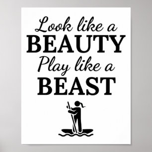 Poster Quadro: Parece uma brincadeira de beleza como uma 
