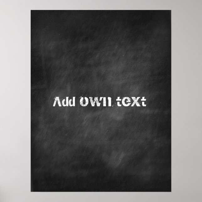 Pôster Quadro personalizado (Frente)