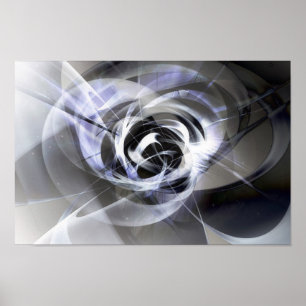 Pôster quadro tribal da animação do techno do cyberfunk