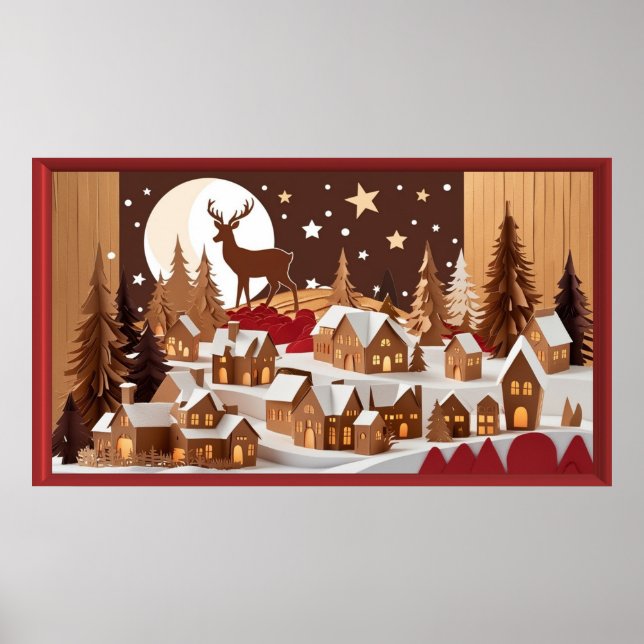 Poster Quadro TV LG (Frente)