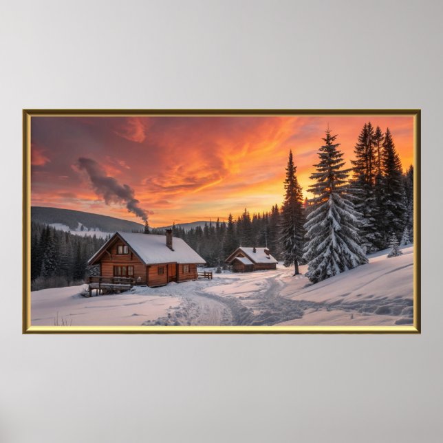 Poster Quadro TV LG (Frente)