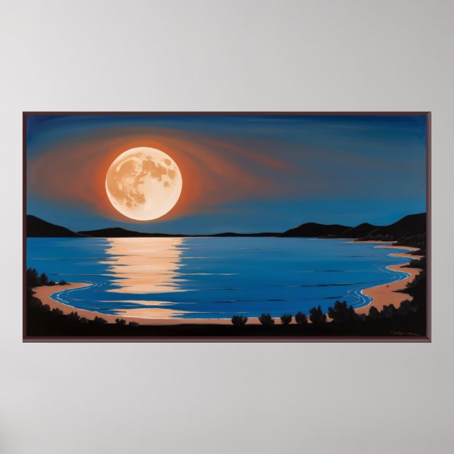 Poster Quadro TV LG (Frente)