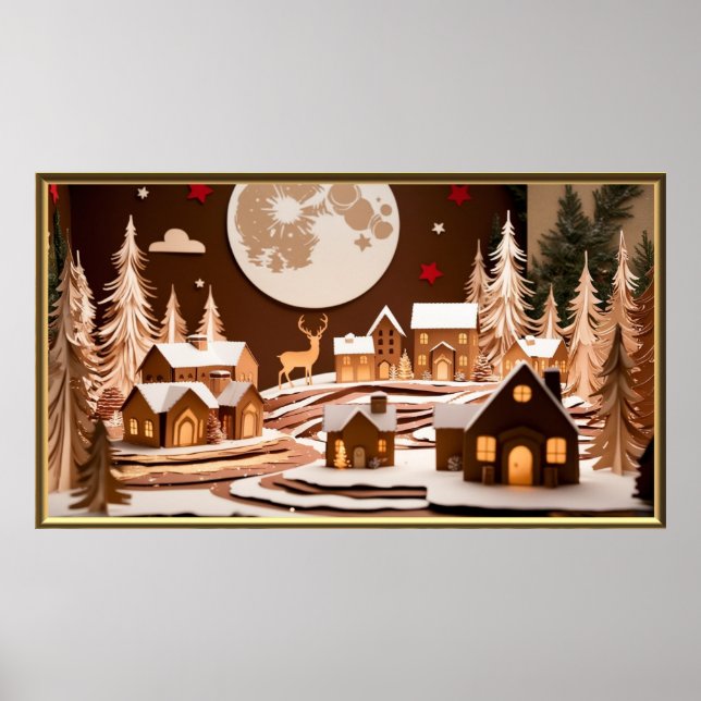 Poster Quadro TV LG (Frente)