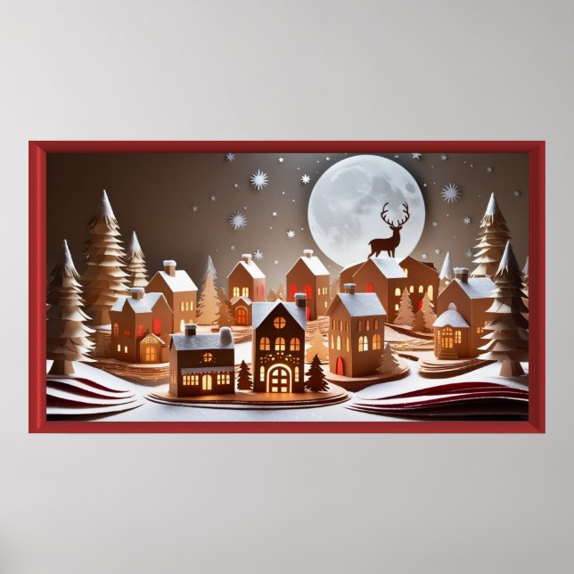 Poster Quadro TV LG (Frente)