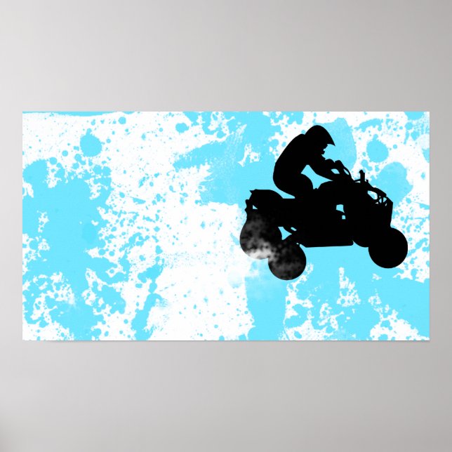 Pôster quads. (Frente)