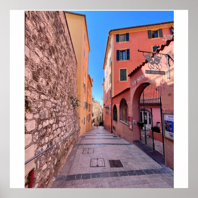 Poster Quaint becos franceses (Frente)