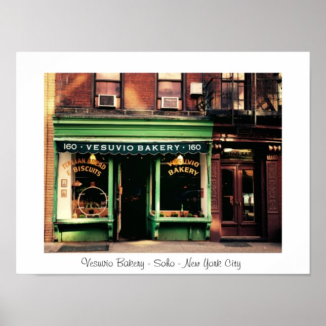 Poster Quaint Soho Bakery - Nova Iorque (Frente)