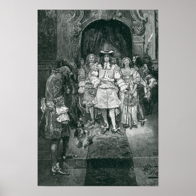 Pôster Quaker and King at Whitehall (Frente)