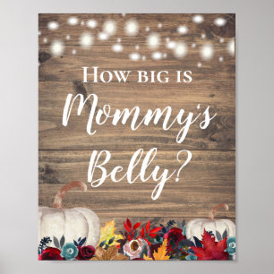 Poster Qual é o tamanho do Chá de abóbora da Mamãe