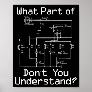 Poster Qual Parte De Não Entendo Fiação Elétrica