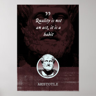 Poster Qualidade não é um ato, é um hábito