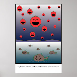 Poster Qualquer tolo pode...