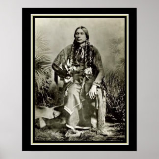 Poster Quanah Parker - Último Chefe Comanche 16 x 20