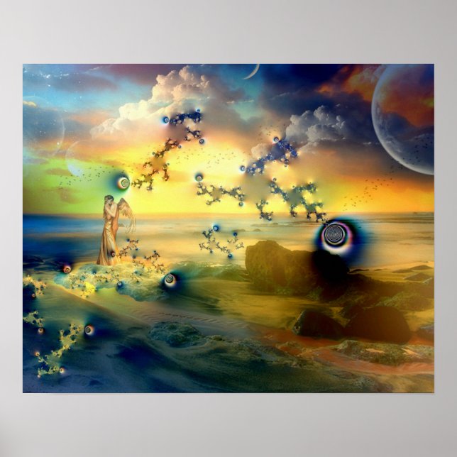 Pôster Quando as Chamas Gêmeas se encontrarem pela primei (Frente)