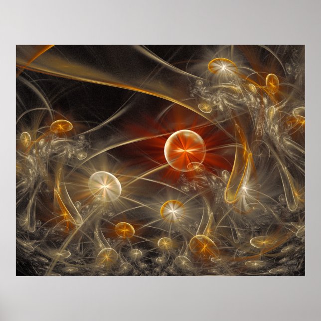 Pôster 'Quando Cogumelos Sonham' (Frente)