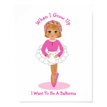Quando Crescer Quero Ser Uma Ballerina
