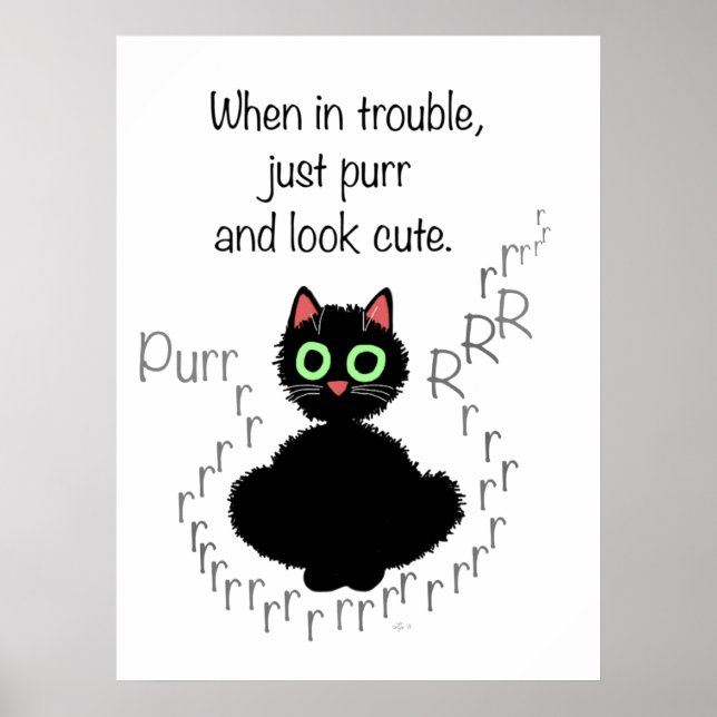 Pôster Quando em Problemas (Frente)