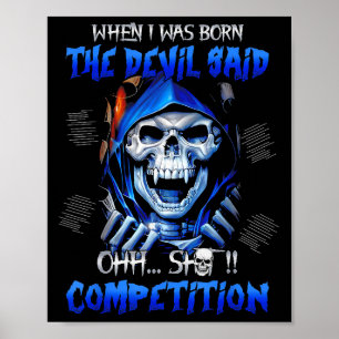 Poster Quando Eu Estava Nascer, O Diabo Disse Sobre A Com