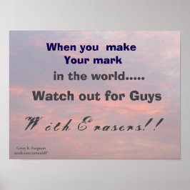 POSTER QUANDO FAZ A SUA MARCA